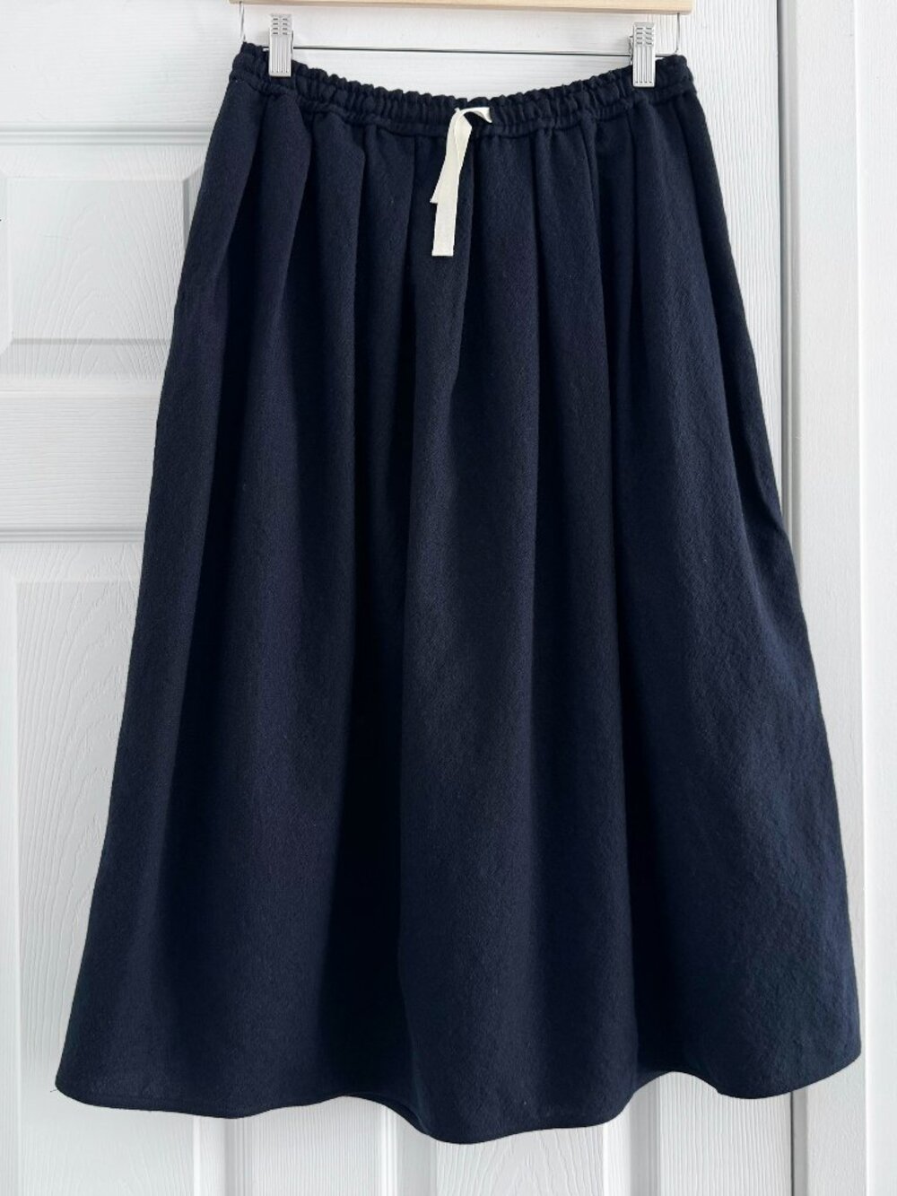 Sofie D'hoore "Scully" Wool Skirt in Navy, size 36